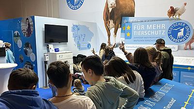Schülerprogramm Tierschutzlabel Berlin Grüne Woche 2025