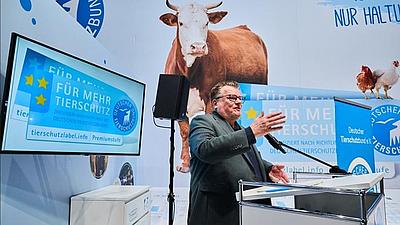 Stehempfang Tierschutzlabel Grüne Woche 2026