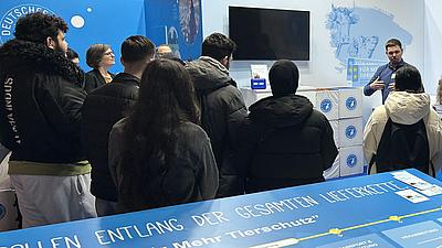 Schülerprogramm Tierschutzlabel Berlin Grüne Woche 2025