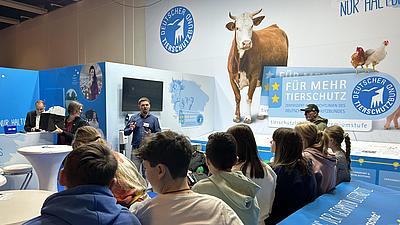 Schülerprogramm Tierschutzlabel Berlin Grüne Woche 2025 Schülerprogramm Tierschutzlabel Berlin Grüne Woche 2025